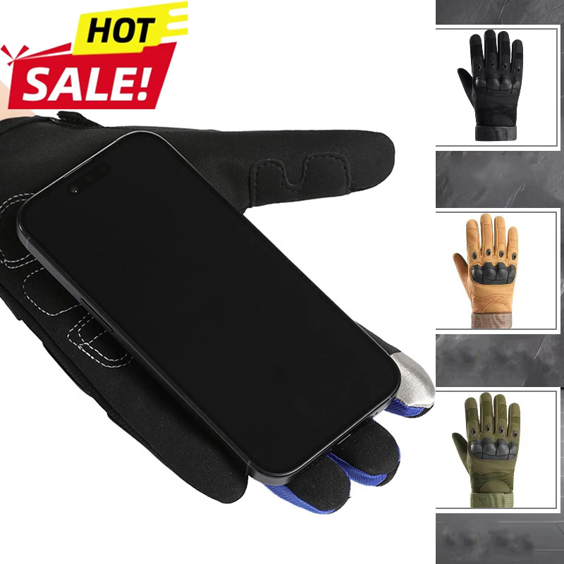 Motorcycle Glove Knuckle - Nowe letnie rękawice motocyklowe antypoślizgowe z