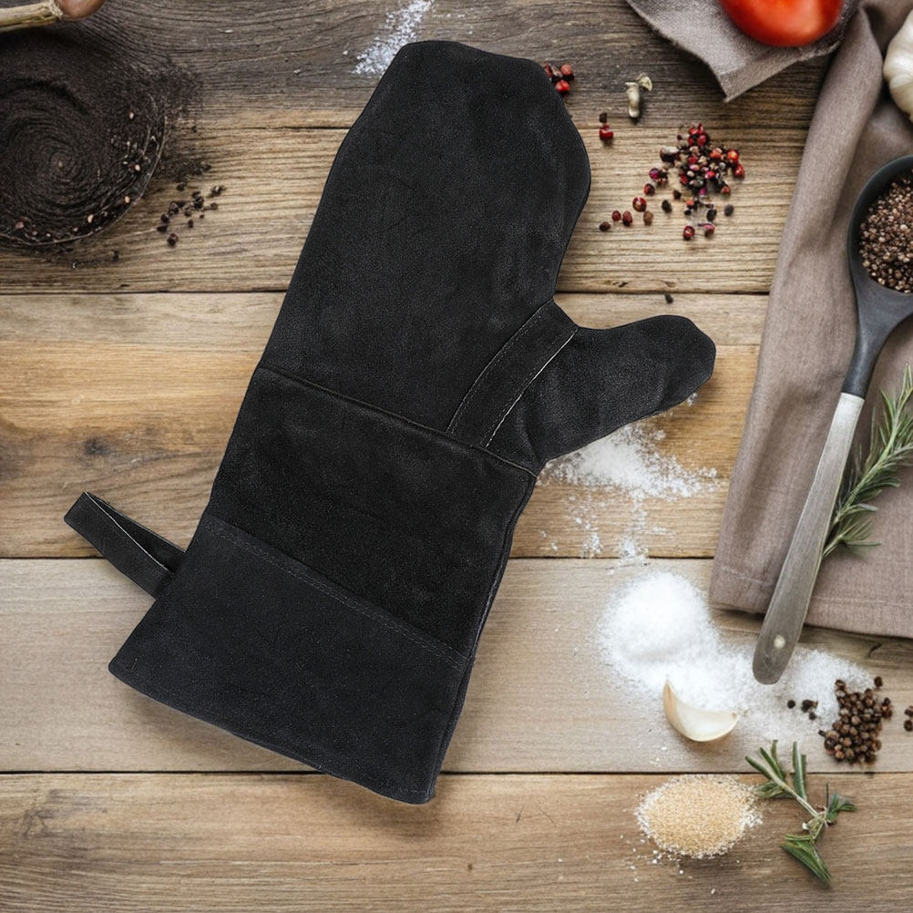 3 sztuki czarnych rękawic żaro – Heat Resistant Glove recenzja i cena