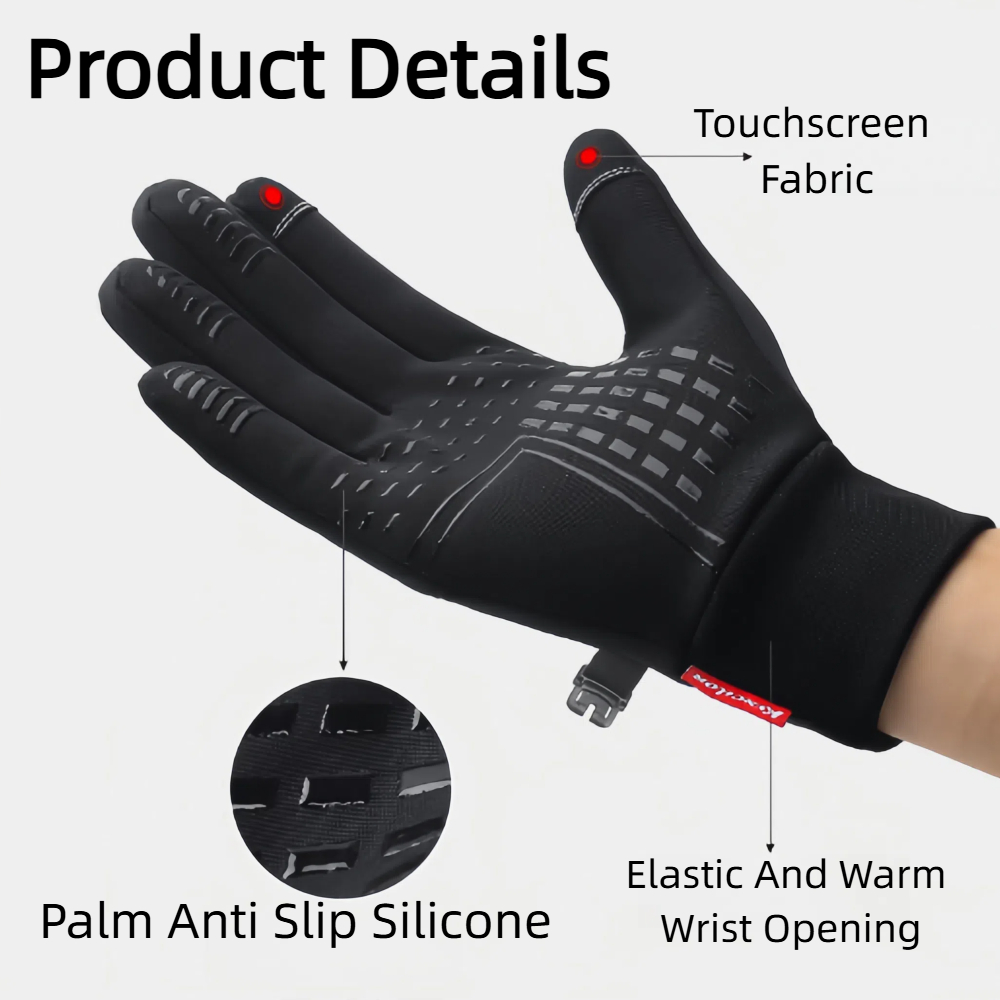 Zimowe wodoodporne rękawice ro – Ski Glove Waterproof recenzja i cena
